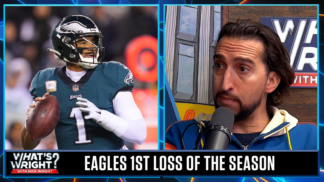 Nick is cautious anointing Eagles the number 1 seed after loss to Commanders | What’s Wright?