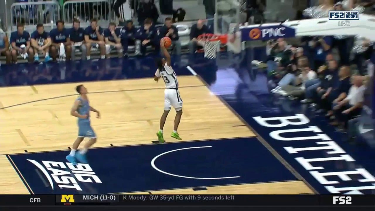 Butler's Jayden Taylor gets it done on BOTH ends of the floor vs. Citadel