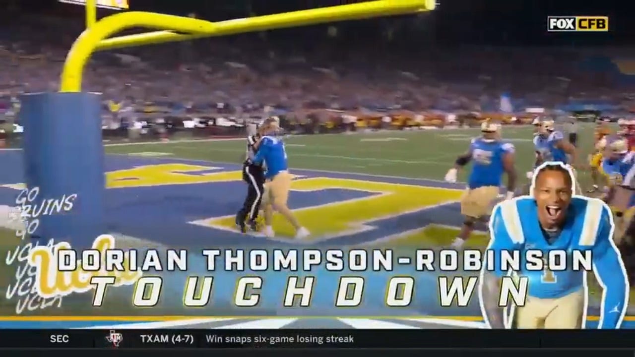Dorian Thompson-Robinson touchdown gives UCLA the early 7-0