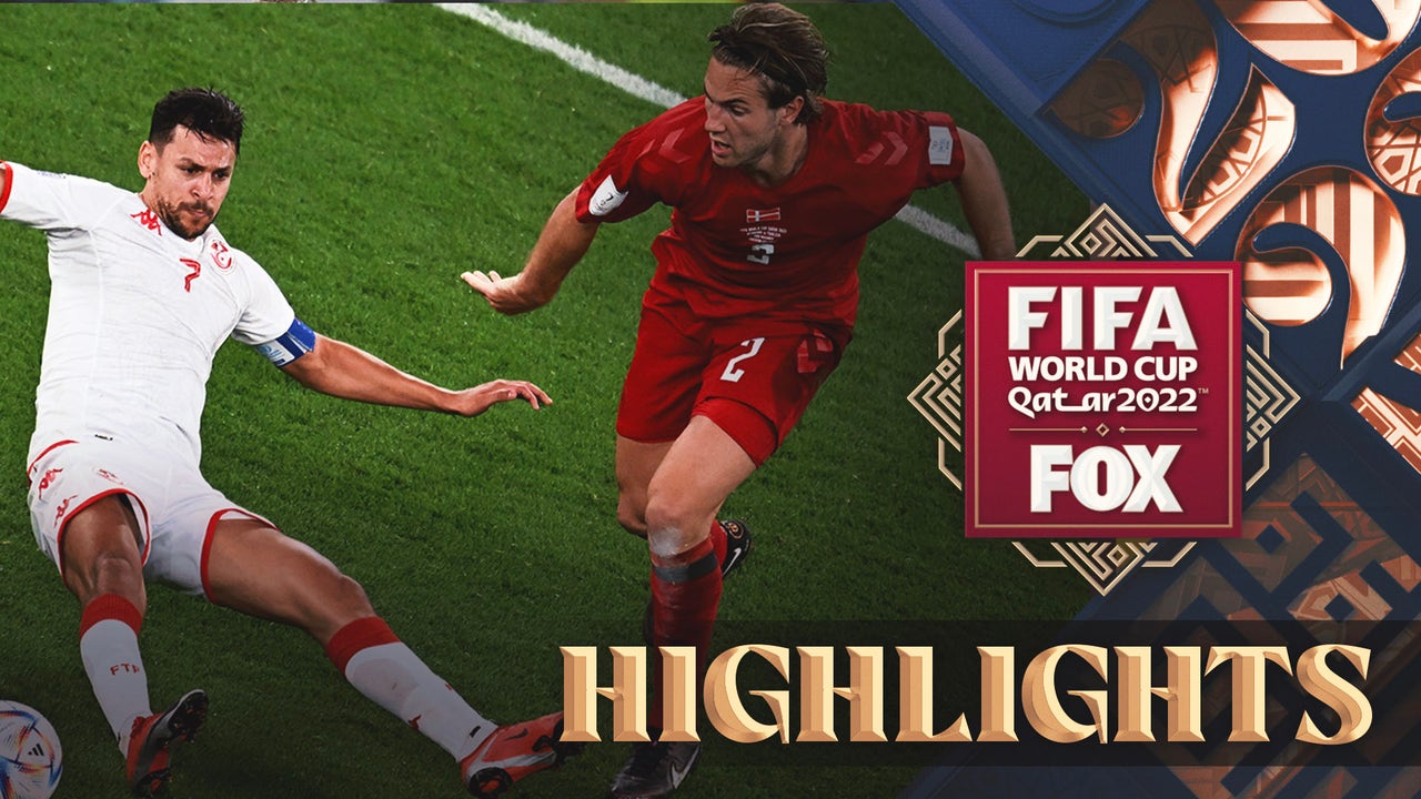 Denmark vs. Tunisia Highlights | 2022 FIFA World Cup