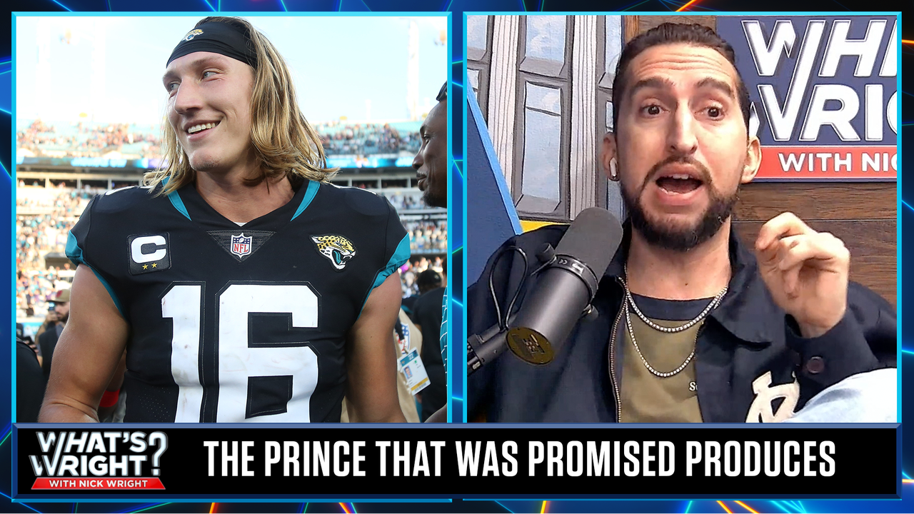 Nick's guy Trevor Lawrence pulls off a huge upset in Jags vs. Ravens | What's Wright?