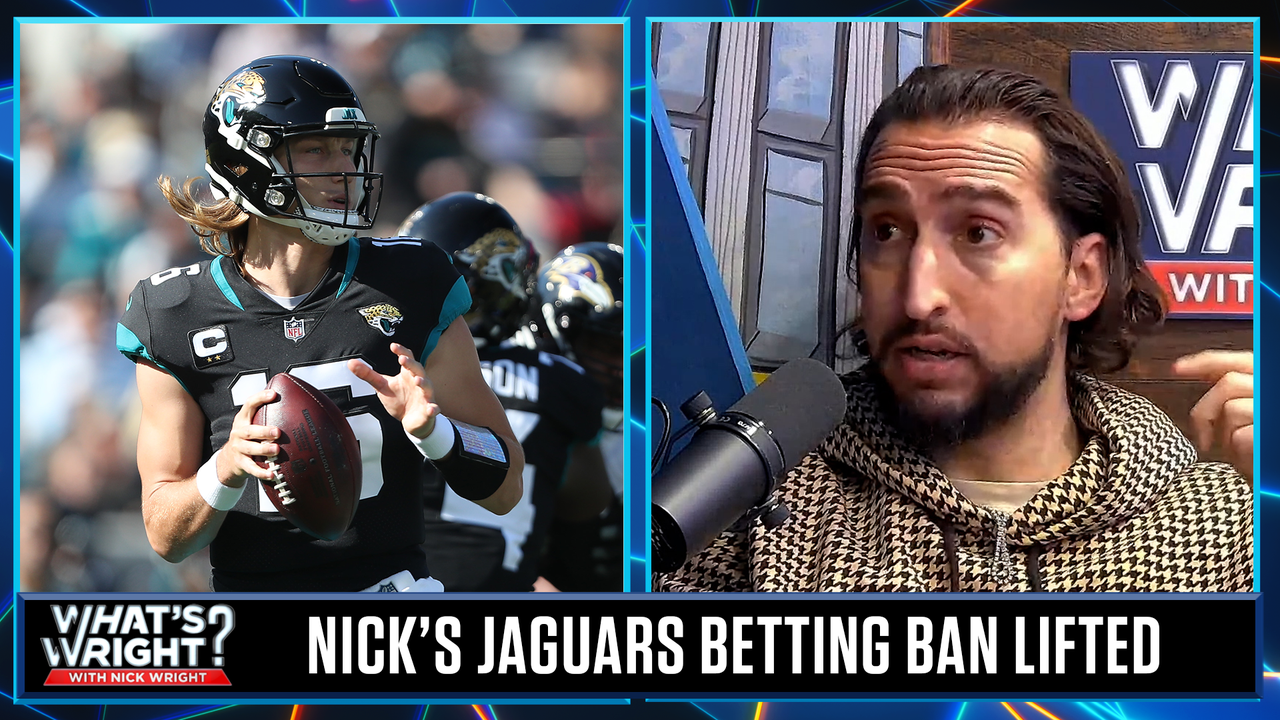 Nick's Jaguars betting ban is finally lifted in Week 13 | What's Wright?