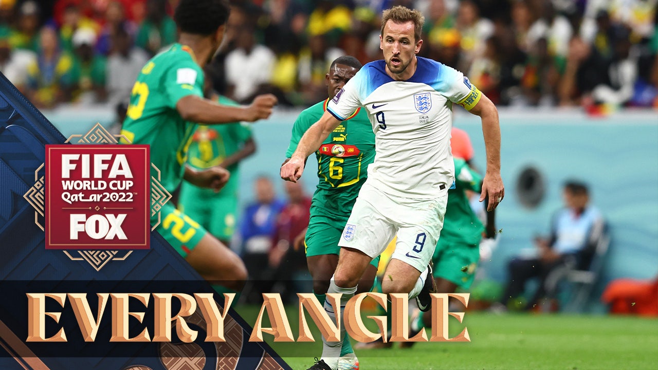 Harry Kane shifts into OVERDRIVE and scores a goal for England against Senegal | Every Angle