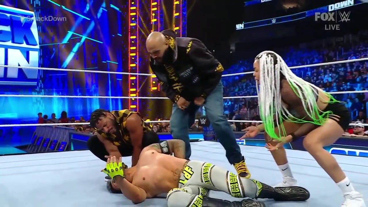 The Viking Raiders Attack Top WWE Stars After SmackDown