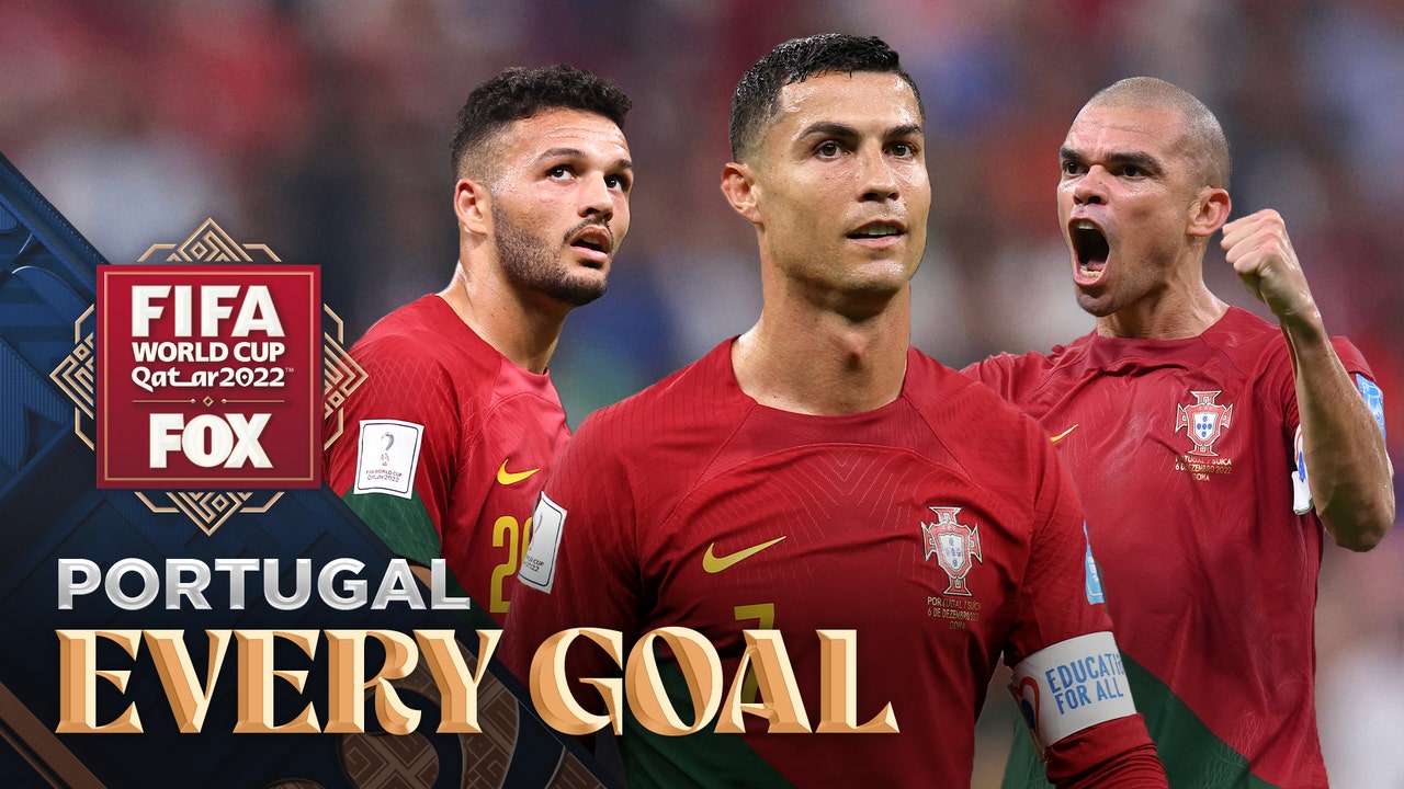 Cristiano Ronaldo, Bruno Fernandes, Gonçalo Ramos and every goal by Portugal in the 2022 FIFA World Cup