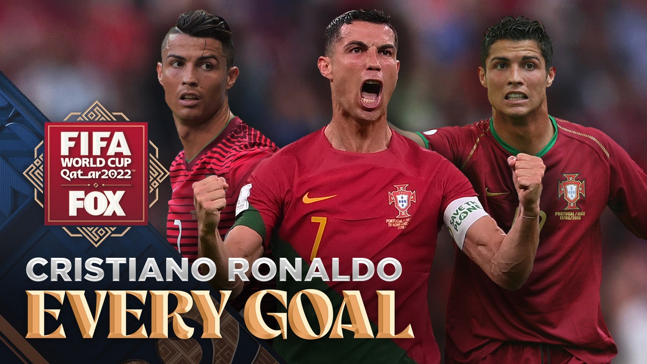 Cristiano Ronaldo Every World Cup goal in Portugal career from 2006 to 2022 FOX Soccer FOX Sports