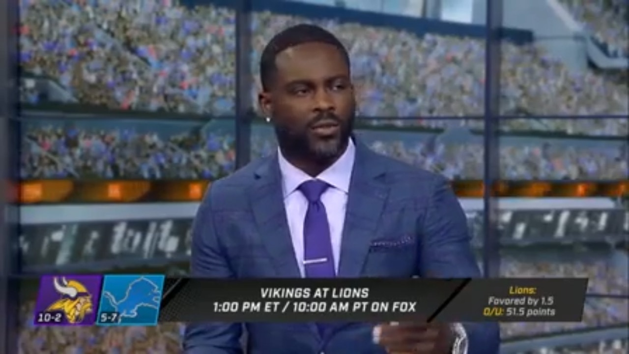 The 'FOX NFL Kickoff' crew reacts to the Lions being favored over the Vikings in Week 14