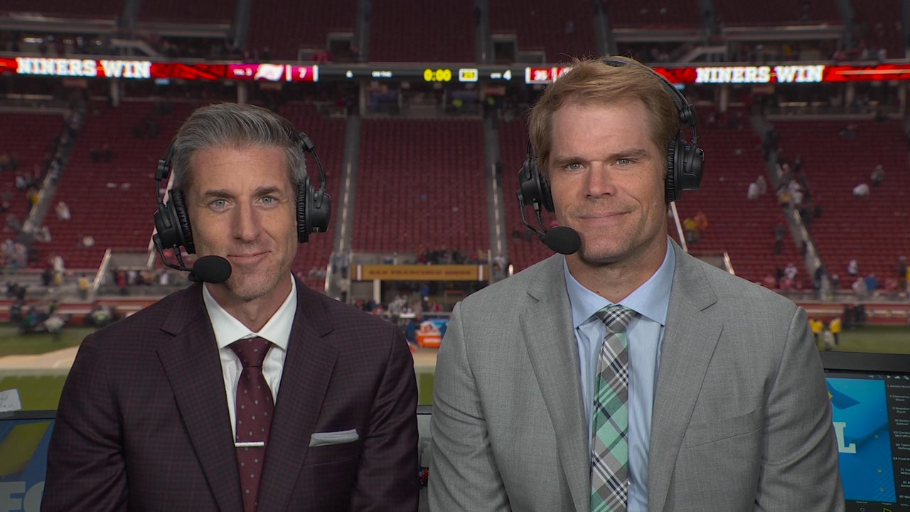 'It's probably the story of the year' - Greg Olsen and Kevin Burkhardt discuss Brock Purdy defeating Tom Brady
