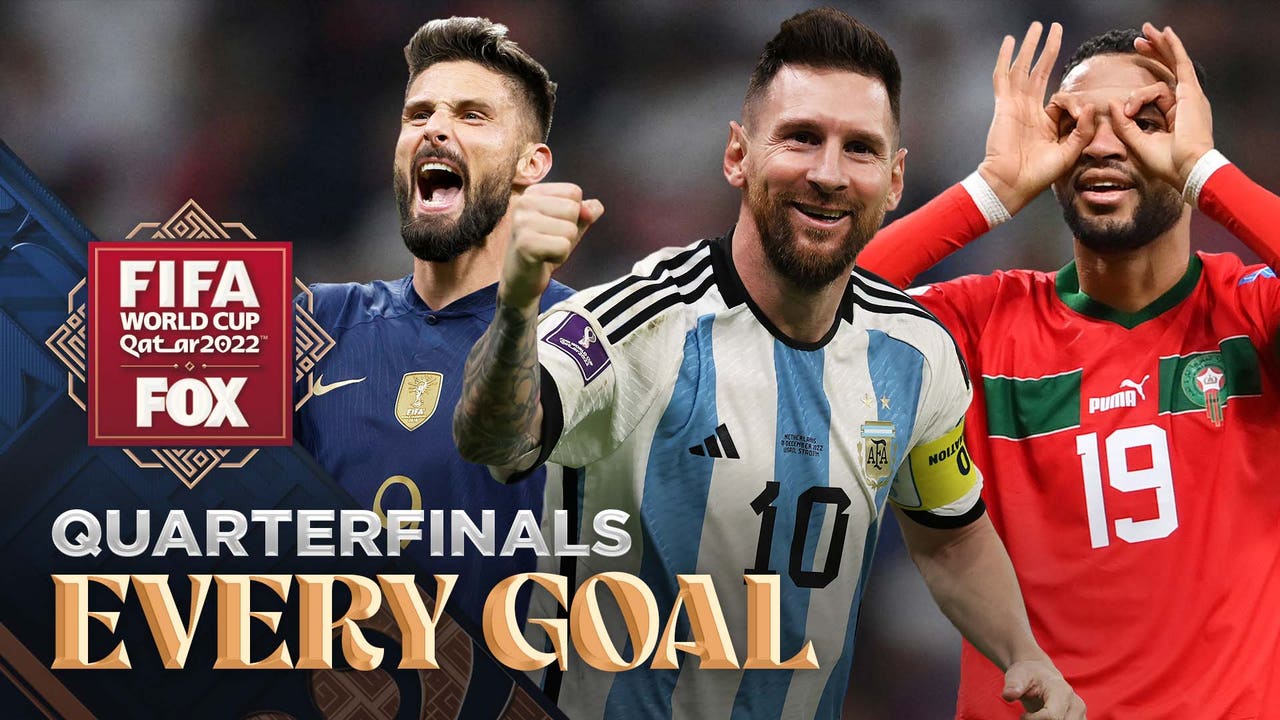 2022 FIFA World Cup Every Goal from the Quarterfinals FOX Soccer FOX Sports
