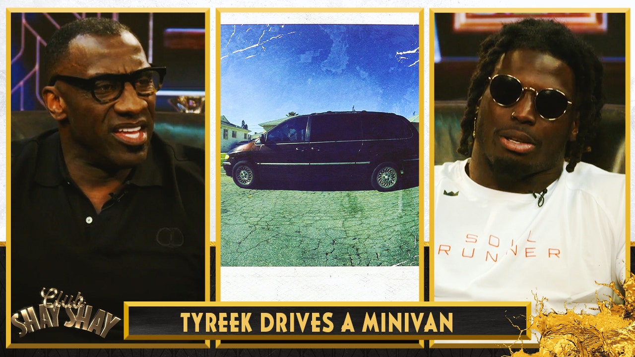 Tyreek Hill drives a minivan after signing $120M contract: 'You have to lay low' | CLUB SHAY SHAY