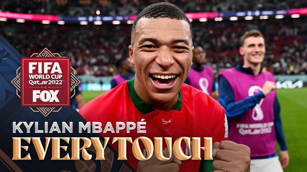 Kylian Mbappé: Every Touch In France's 2022 FIFA World Cup Semifinal ...