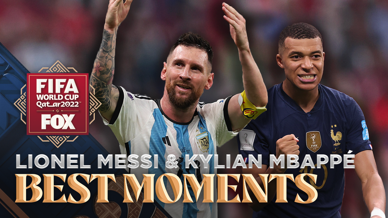 Lionel Messi and Kylian Mbappé's BEST moments leading up to the 2022 FIFA World Cup final