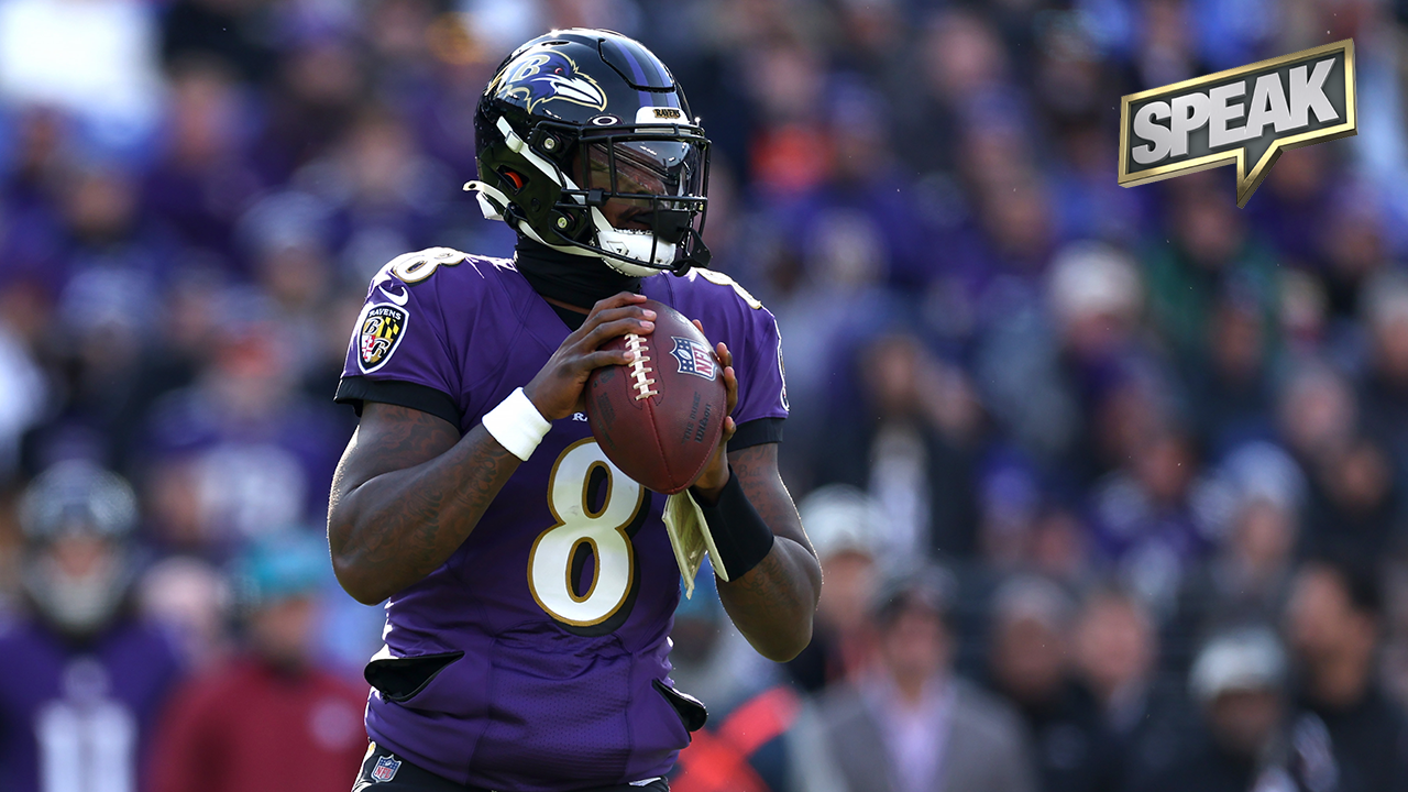 Why Lamar Jackson should NOT sit for the remainder of the season despite his knee injury | SPEAK