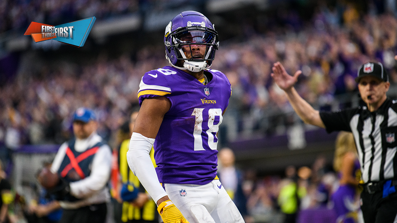 Should Vikings' Justin Jefferson be included in the MVP conversation? | FIRST THINGS FIRST