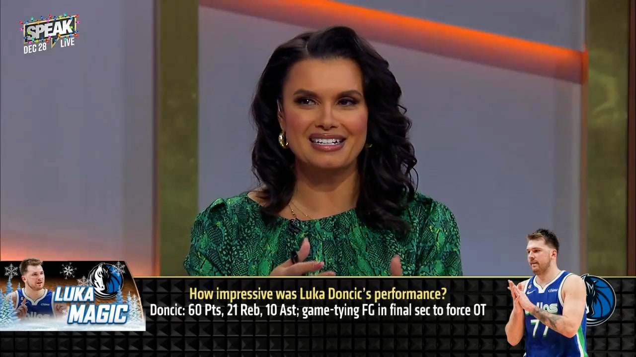 How impressive was Luka Dončić's 60-point, 21-rebound, 10-assist triple-double? | NBA | SPEAK