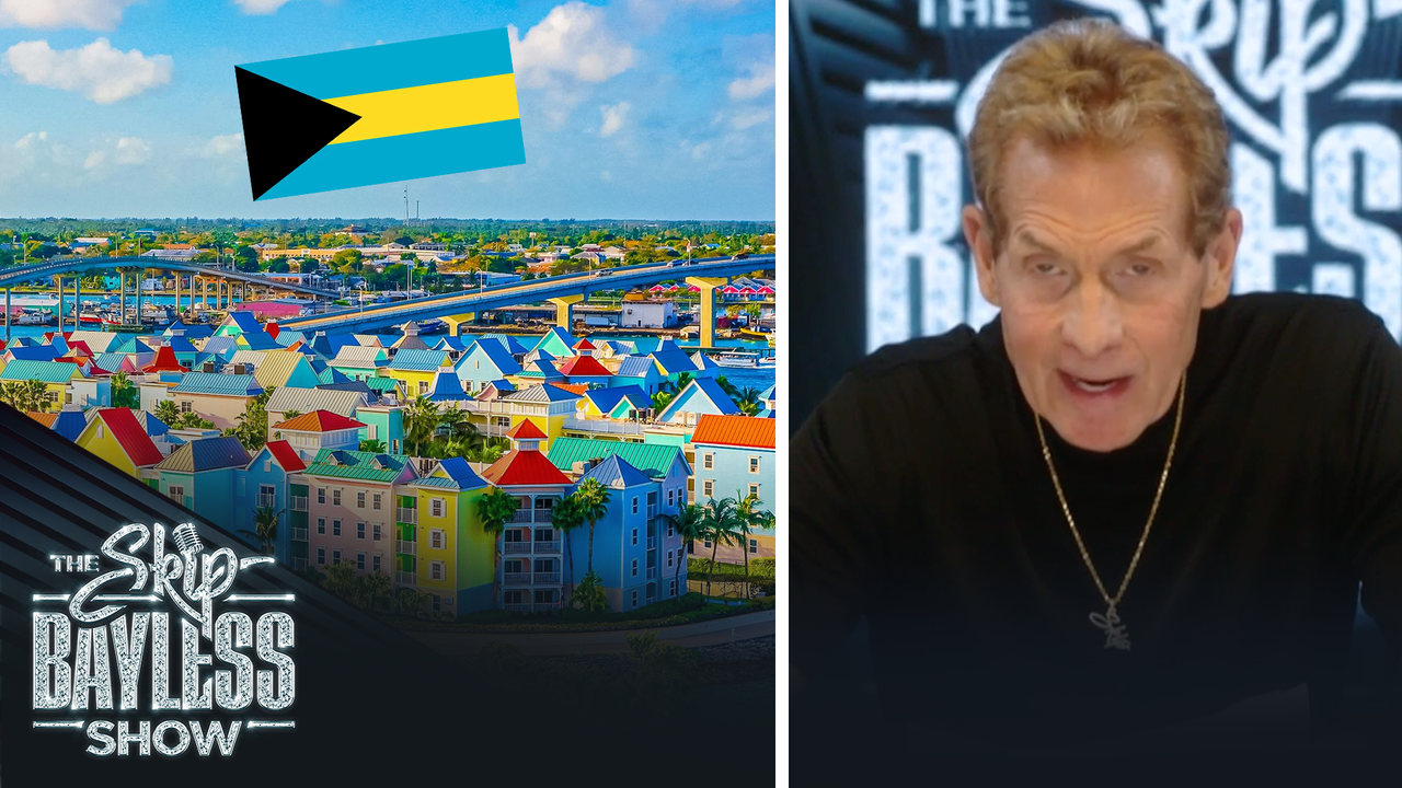 Skip correctly predicted the CFB AP Top 20 and won a trip to the Bahamas | The Skip Bayless Show