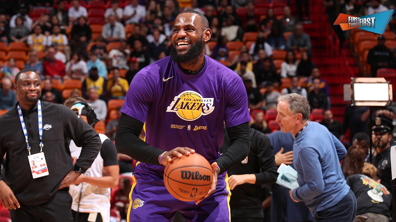 Lakers fall to Heat despite LeBron's 27-9-6 | FIRST THINGS FIRST