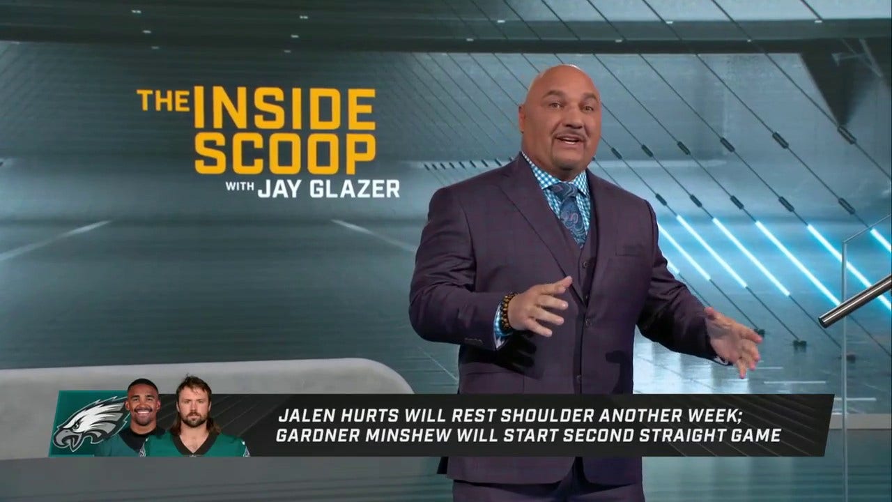 Jay Glazer updates the status of Tua Tagovailoa, Jalen Hurts, and