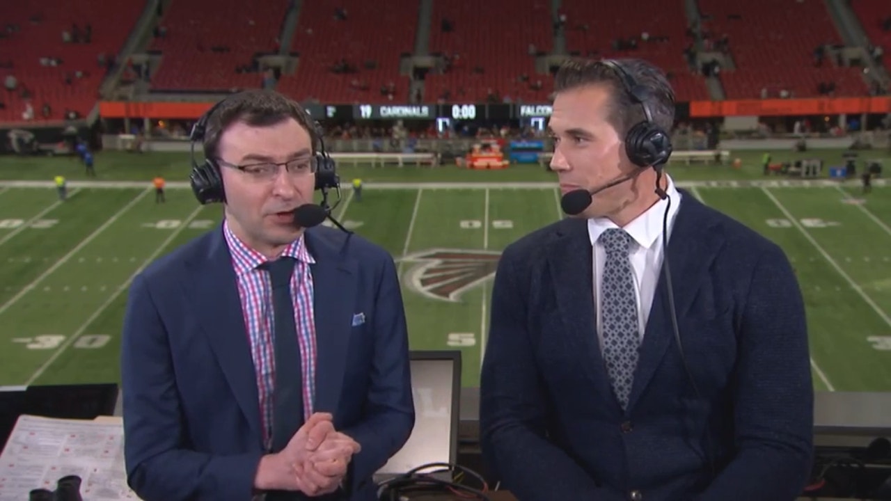They hung their hat on really Tyler Allgeier' - Brady Quinn and Jason  Benetti on the Falcons' ground game carrying them to a win