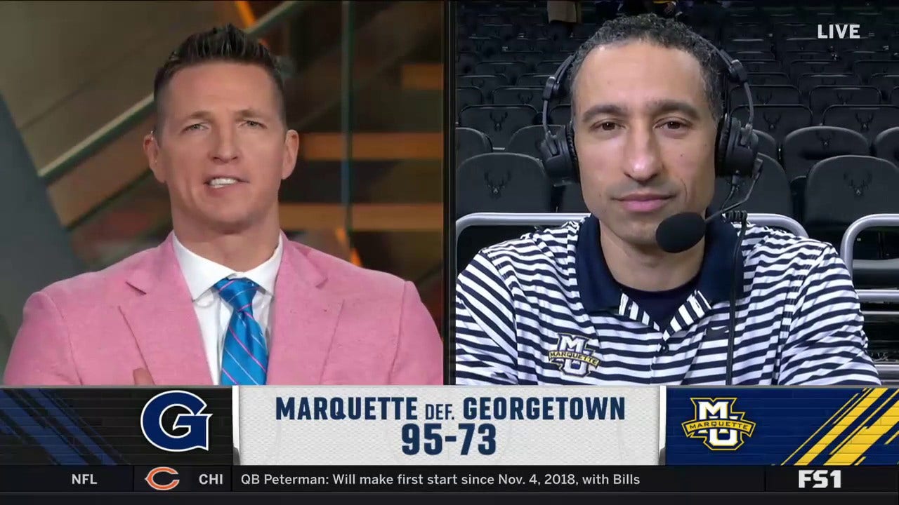 'I'm really proud of our guys' — Shaka Smart speaks on Marquette's dominant win over Georgetown