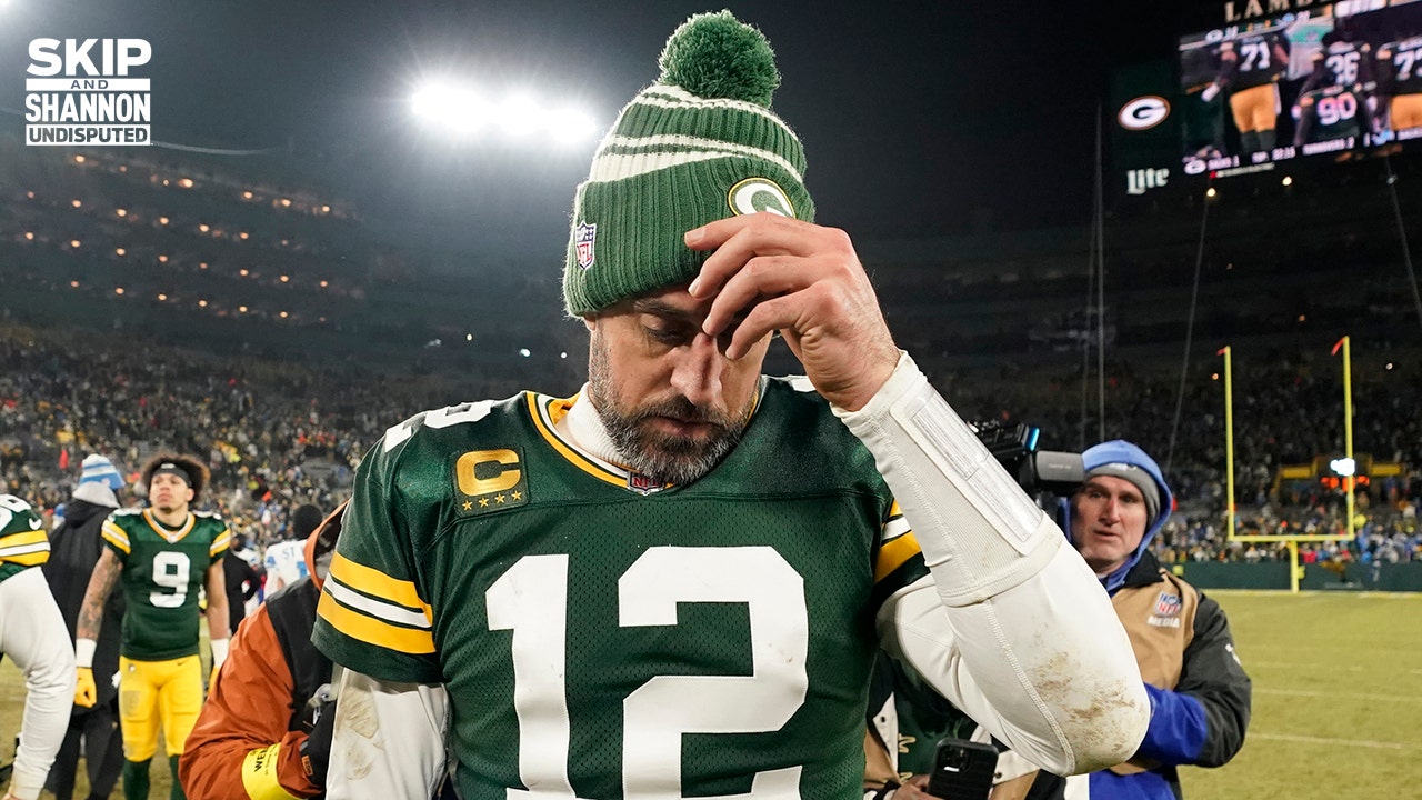 Aaron Rodgers, Packers eliminated from playoff contention vs. Lions in Week  18, UNDISPUTED