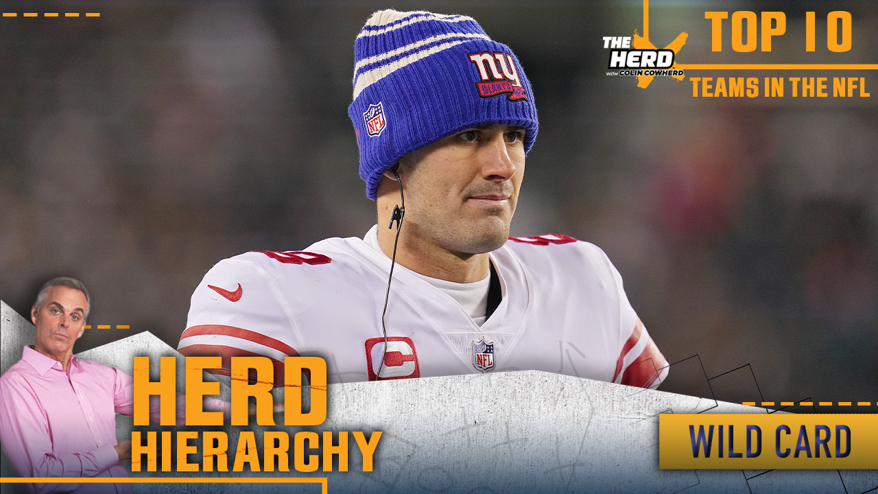 Herd Hierarchy: Giants leap in, Jaguars climb up Colin's Top 10 of Wild Card Round | THE HERD
