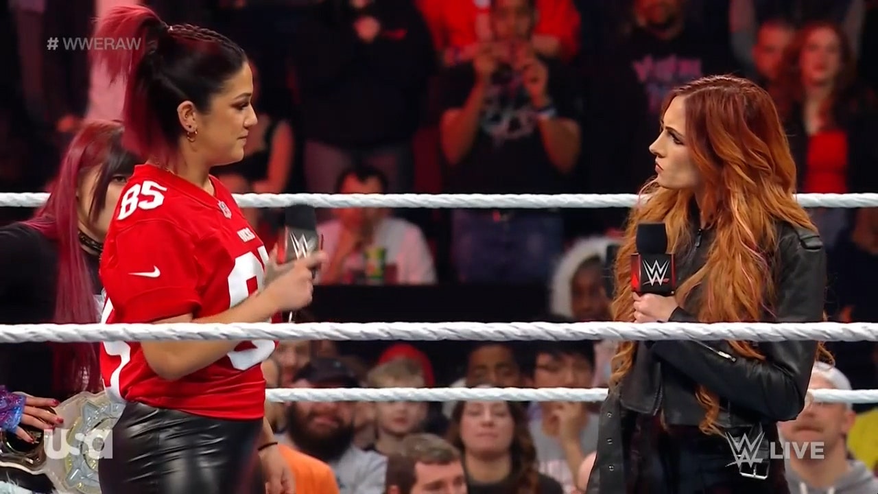 Becky Lynch calls out Bayley and challenges her to a Steel Cage Match, WWE  on FOX