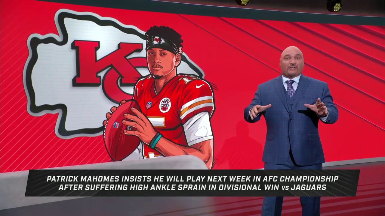 Chiefs' Patrick Mahomes' status for AFC title game, 49ers' Demeco Ryans  interview status and more