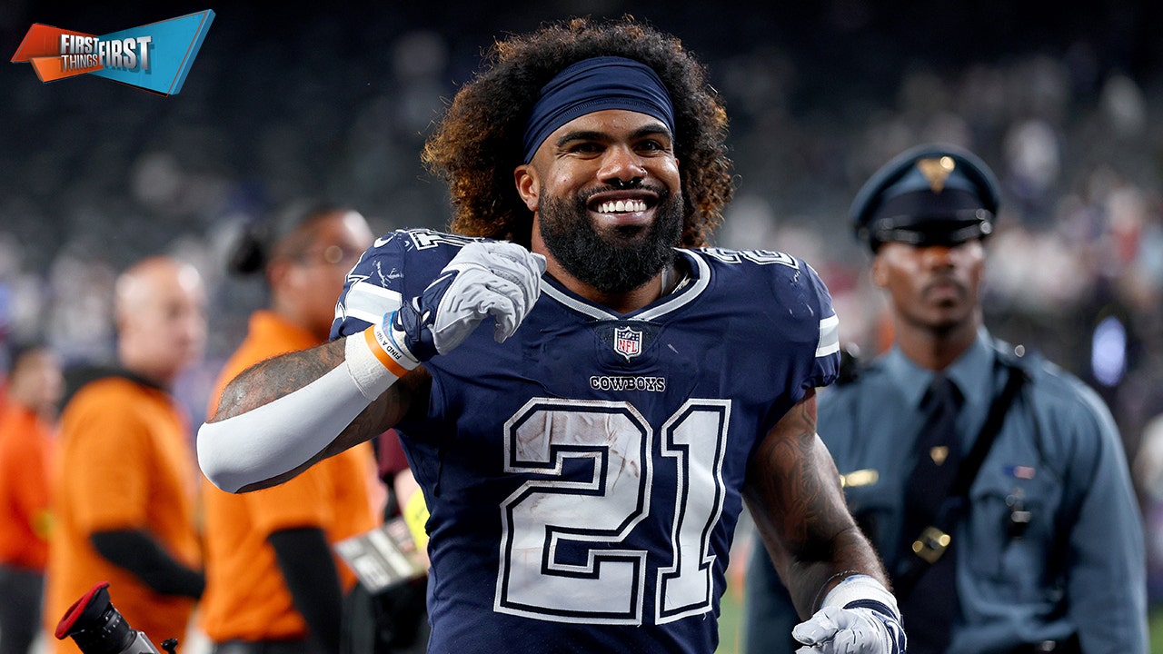 Ezekiel Elliott is willing to take pay cut to remain with Cowboys, per reports | FIRST THINGS FIRST | FOX Sports