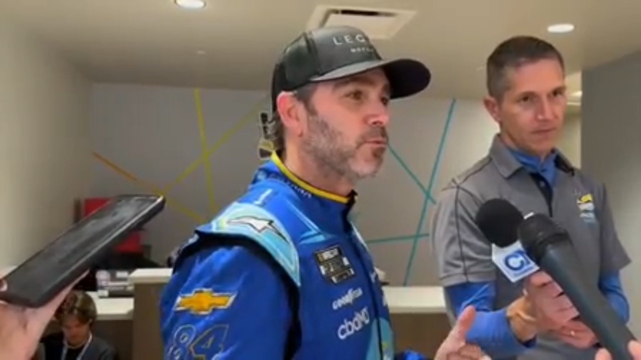 Jimmie Johnson on whether he can drive the Hendrick Garage 56 car at Le Mans