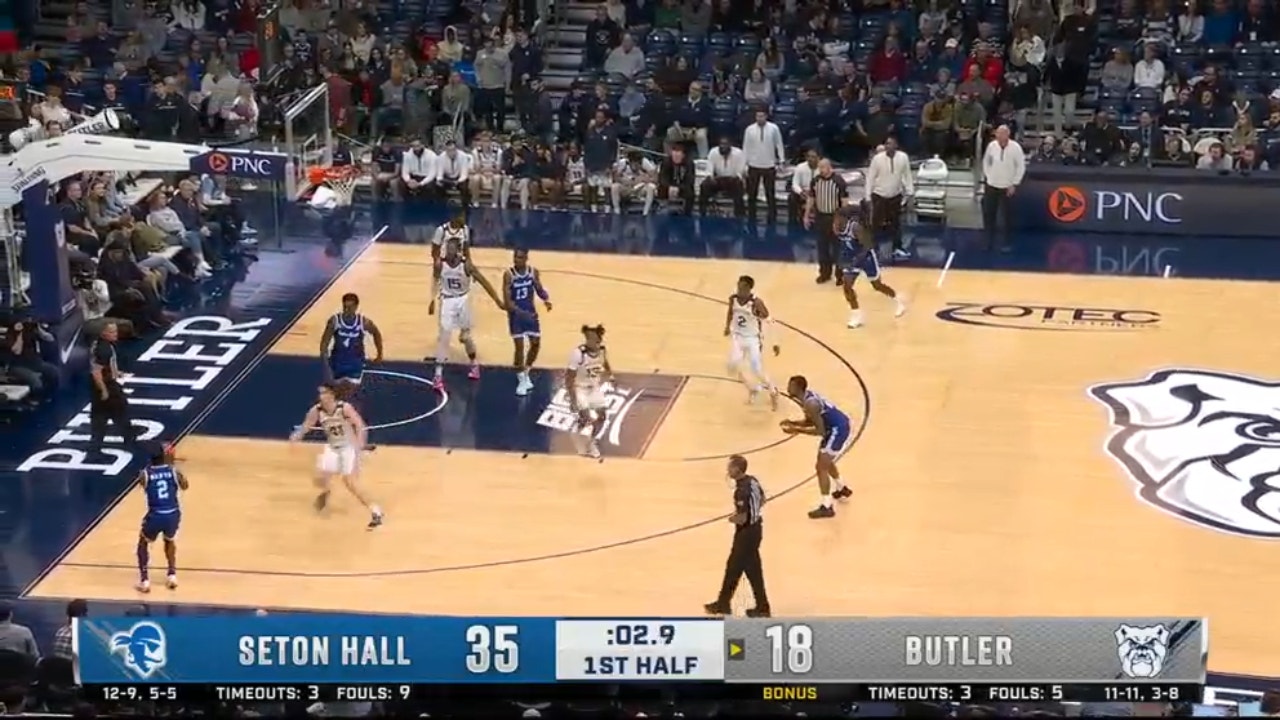 Seton Hall dominates and takes the 70-49 win over Butler on home court