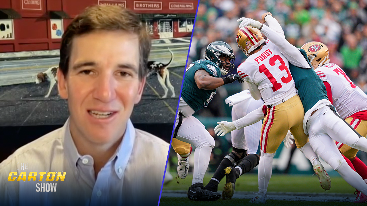 Eli Manning talks Brock Purdy's unfortunate elbow injury in NFC title game| THE CARTON SHOW