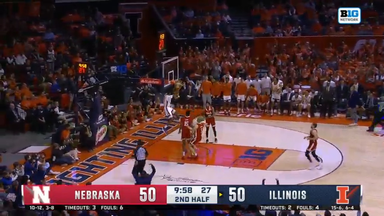 Nebraska vs. Illinois Highlights | CBB on FOX