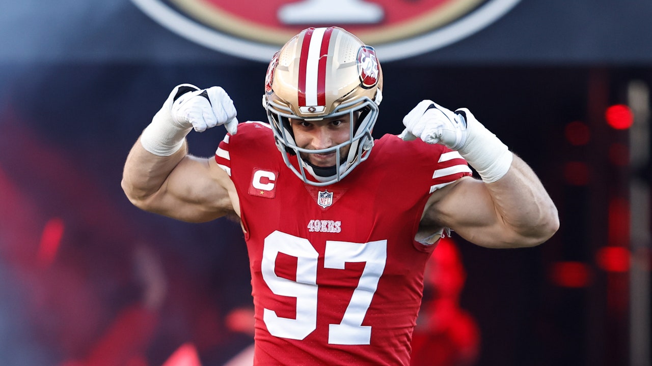 49ers' Nick Bosa wins the 'NFL on FOX' Defensive Player of the