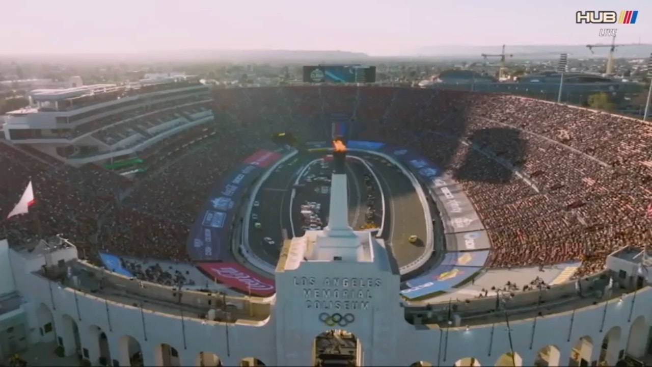 Discussing the LA Memorial Coliseum and its two-month transformation | NASCAR Race Hub
