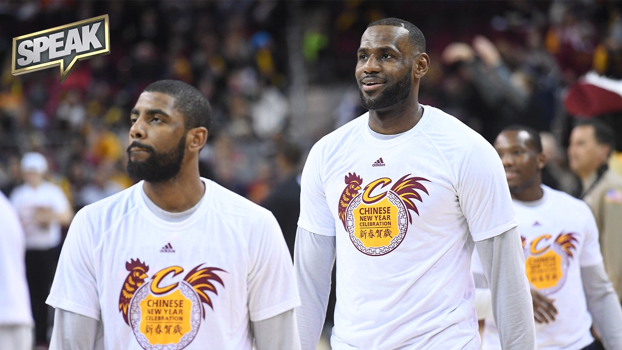 Should LeBron want to reunite with Kyrie Irving on Lakers? | SPEAK