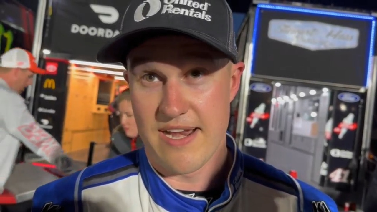 Ryan Preece on a fuel pump issue during the Busch Light Clash at the Coliseum | NASCAR on FOX