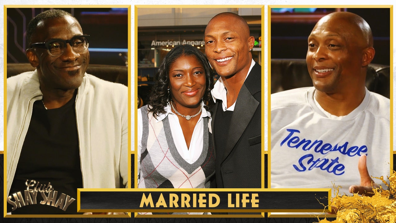Eddie George on being married to SWV member, Tamara: I try to keep my name out the streets