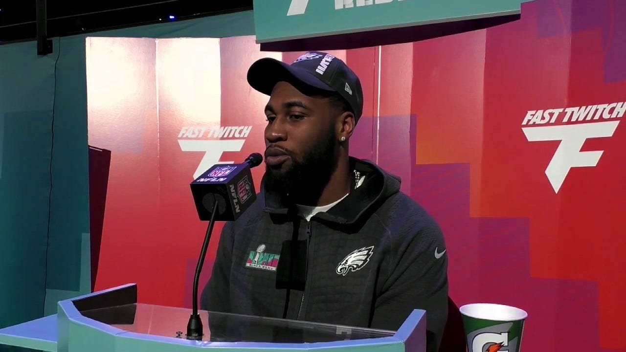 Eagles' Haason Reddick on guarding Chiefs' Tight End Travis Kelce