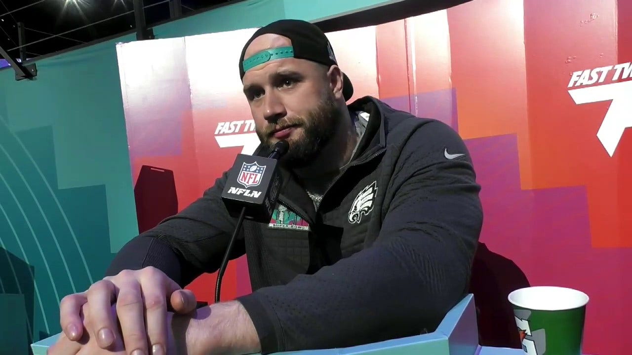 Eagles' Lane Johnson recognizes Chiefs' Carlos Dunlap's talent