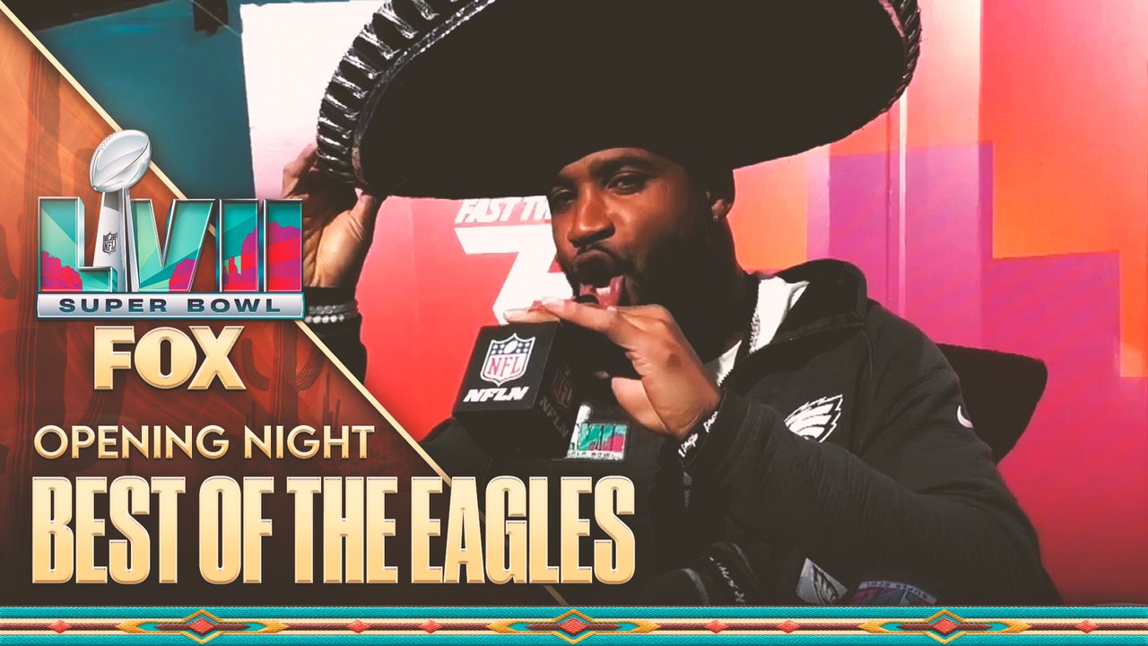 Eagles' TOP moments from the Opening Night of the Super Bowl