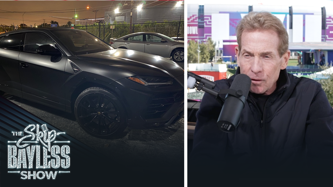 Skip drove around in Lil Wayne’s Lamborghini at Super Bowl LIV | The Skip Bayless Show