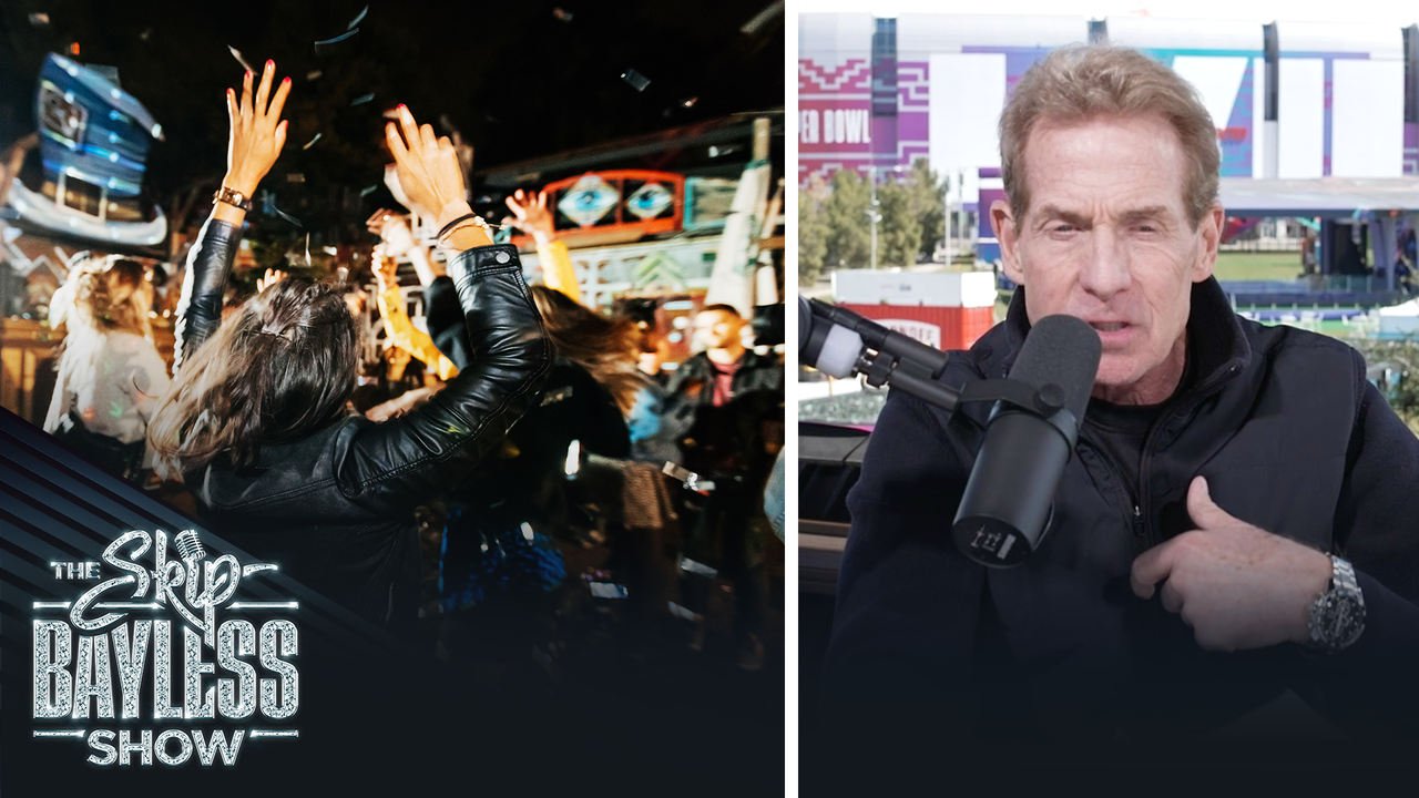 Skip won’t attend anymore Super Bowl parties | The Skip Bayless Show