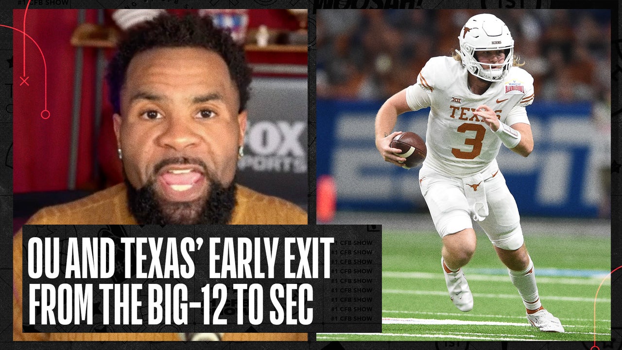 Texas and Oklahoma's early exit from Big 12: What does it mean for future of CFB? | No. 1 CFB Show