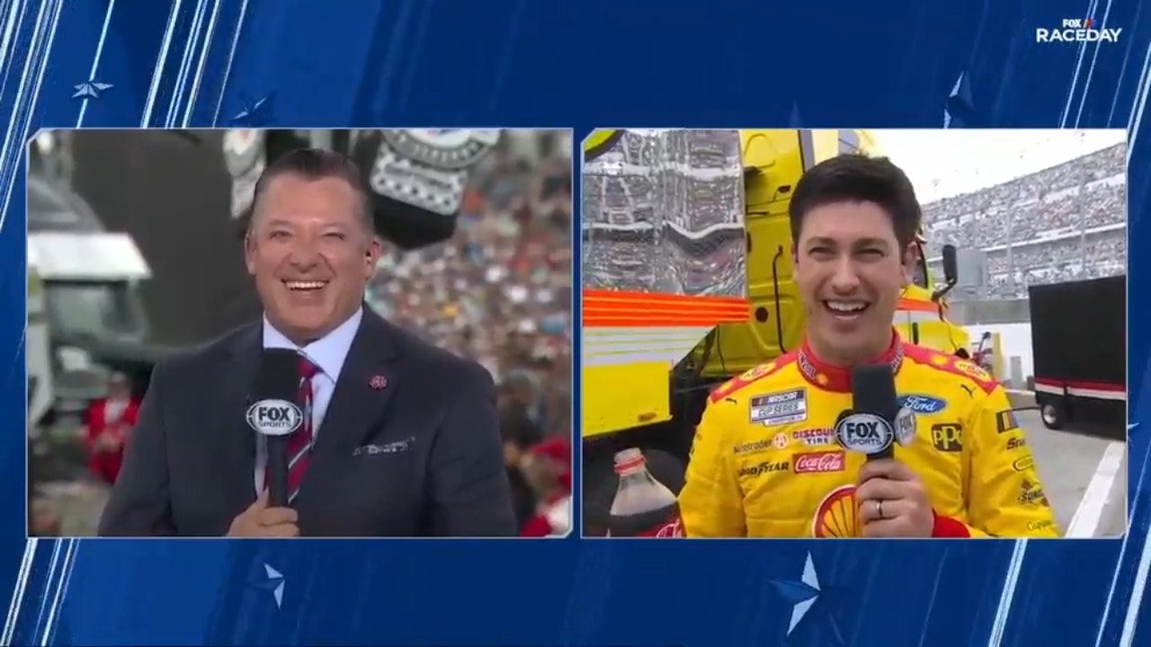 Joey Logano tells FOXs NASCAR RaceDay hes