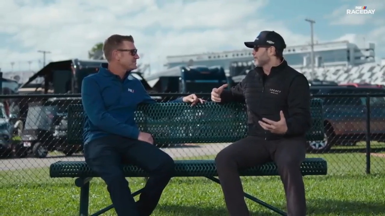 Daytona 500: Jimmie Johnson talks with Clint Bowyer about his comeback and his chances on taking home the Daytona 500