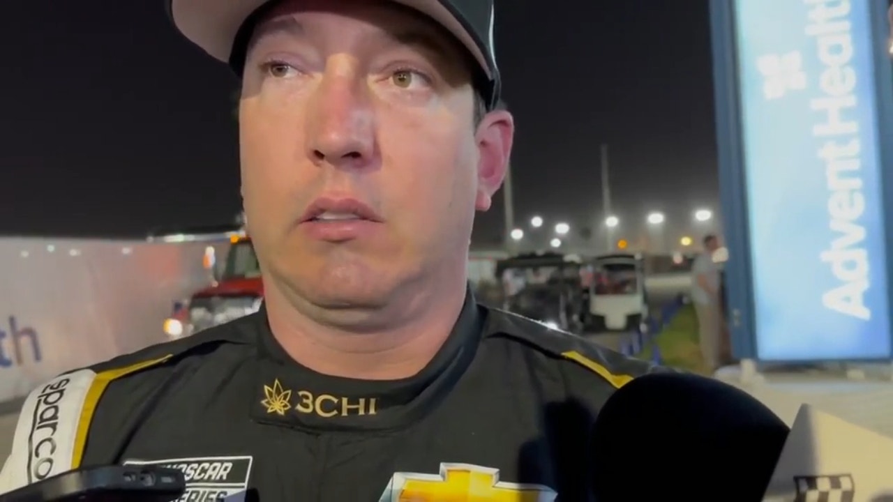 Kyle Busch on the overtime restart at the Daytona 500