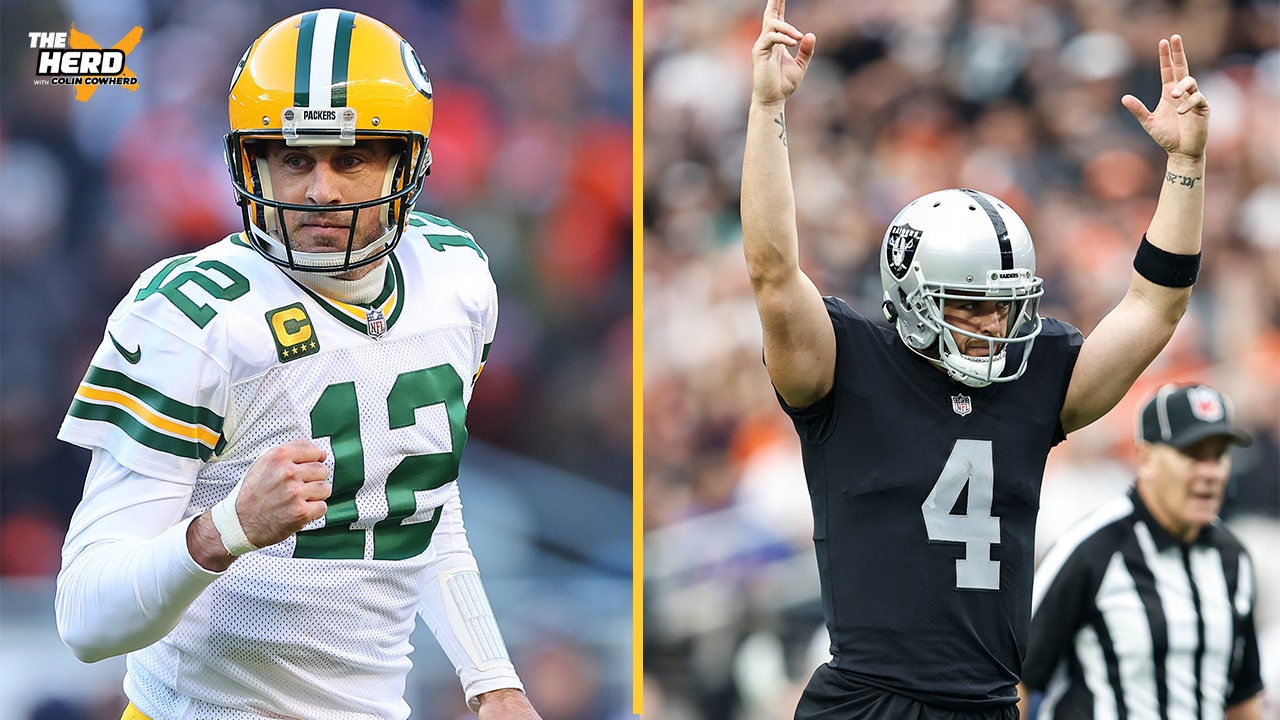 Is Derek Carr or Aaron Rodgers a better fit for Jets? | THE HERD