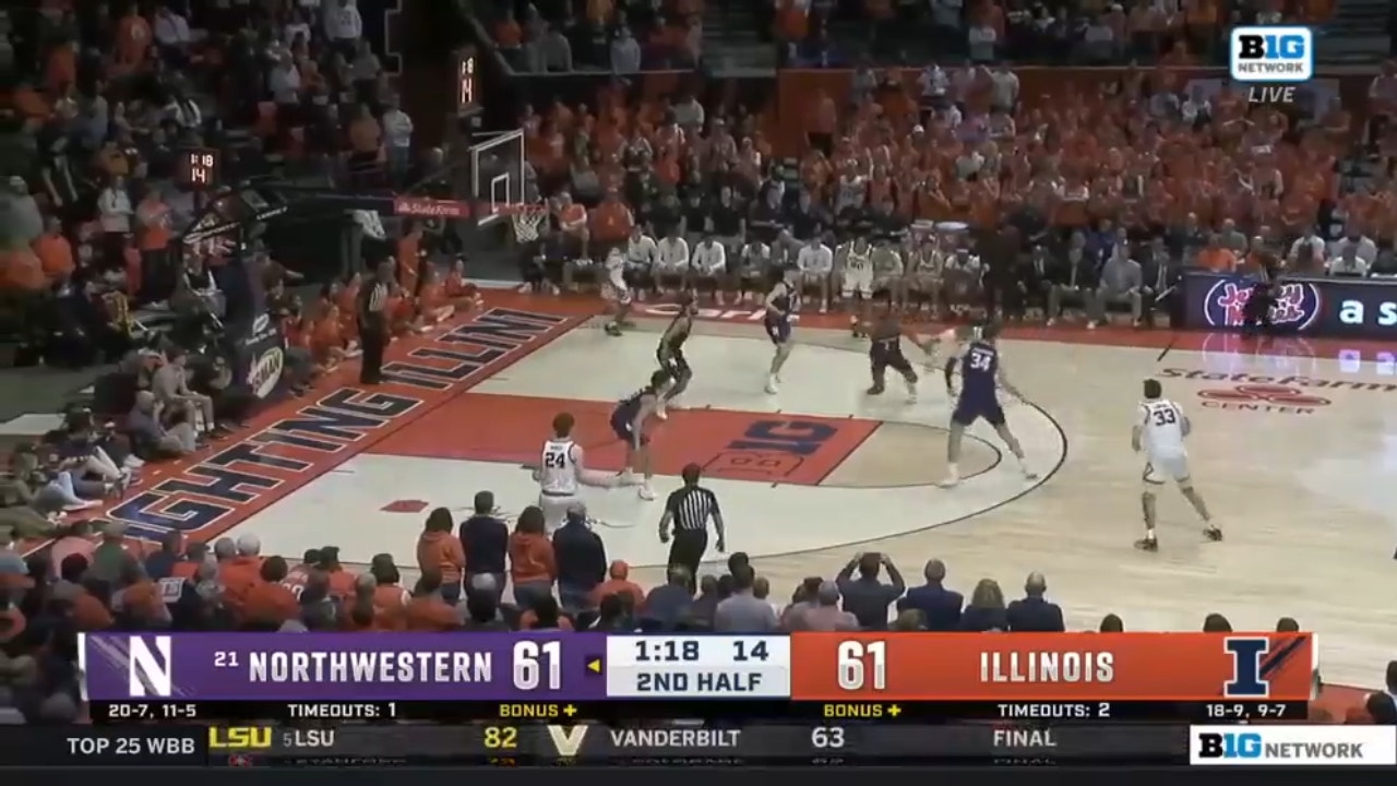 Terrence Shannon Jr. scored 26 points off the bench in Illinois' comeback victory over Northwestern