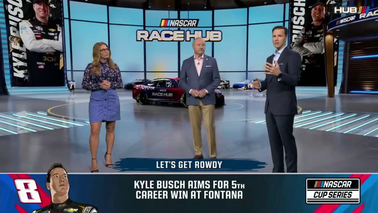 Will Kyle Busch get his fifth career win at Fontana? | NASCAR Race Hub